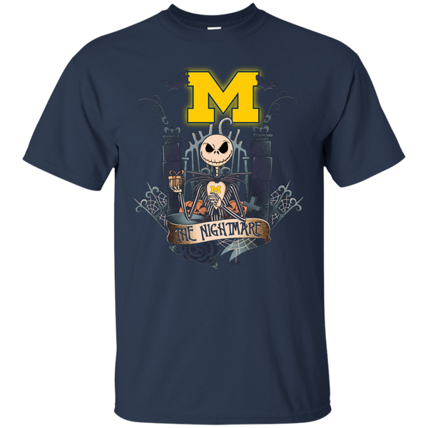 Halloween Michigan Wolverines T shirts The Nightmare Hoodies Sweatshirts