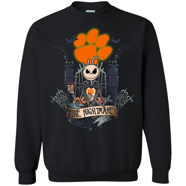 Halloween Clemson Tigers T shirts The Nightmare Hoodies Sweatshirts