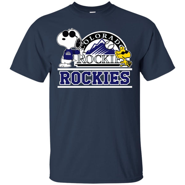 Colorado Rockies T shirts Snoopy Hoodies Sweatshirts