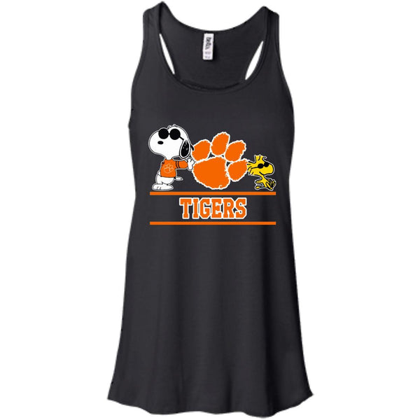 Clemson Tigers T shirts Snoopy Hoodies Sweatshirts