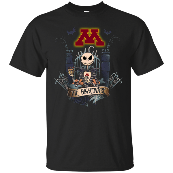 Halloween minnesota golden gophers T shirts The Nightmare Hoodies Sweatshirts