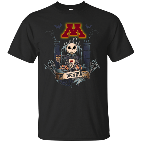 Halloween minnesota golden gophers T shirts The Nightmare Hoodies Sweatshirts