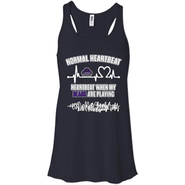 Central Arkansas Bears T shirts Heartbeat When My Bears Playing Hoodies Sweatshirts