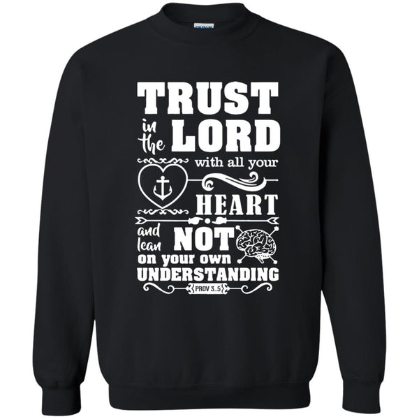 Christian Jesus T shirts Trust In The Lord Hoodies Sweatshirts