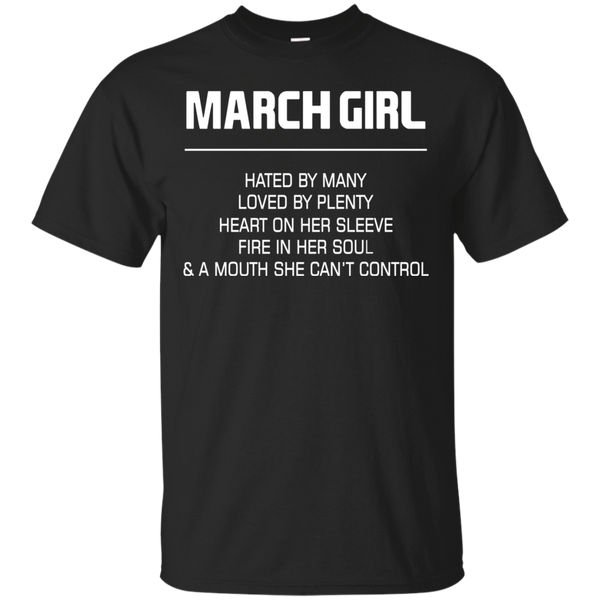 March Girl T shirts Hated By Many Loved By Plenty Hoodies Sweatshirts