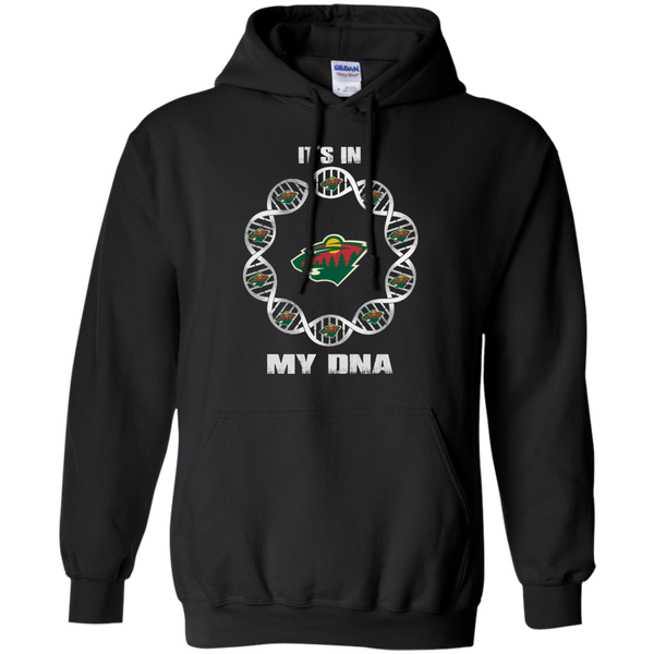Minnesota Wild T shirts It's In My DNA Hoodies Sweatshirts