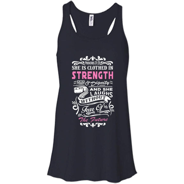 Christian Jesus T shirts She Is Clothed In Strength Hoodies Sweatshirts