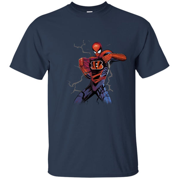 Cincinnati Bengals T shirts Spiderman Hoodies Sweatshirts