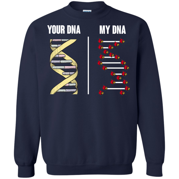 Louisville Cardinals T shirts Your DNA My DNA Hoodies Sweatshirts