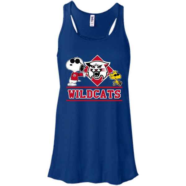 Davidson Wildcats T shirts Snoopy Hoodies Sweatshirts