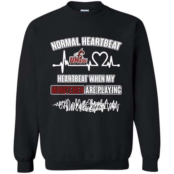 Massachusetts Minutemen T shirts Heartbeat When My Minutemen Playing Hoodies Sweatshirts