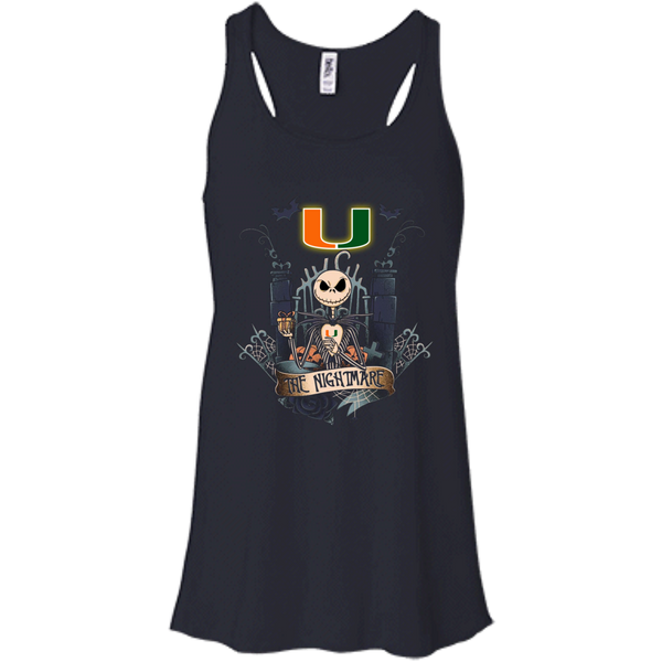 Halloween Miami (FL) Hurricanes T shirts The Nightmare Hoodies Sweatshirts