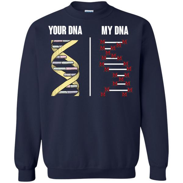 Miami Oh Redhawks T shirts Your DNA My DNA Hoodies Sweatshirts
