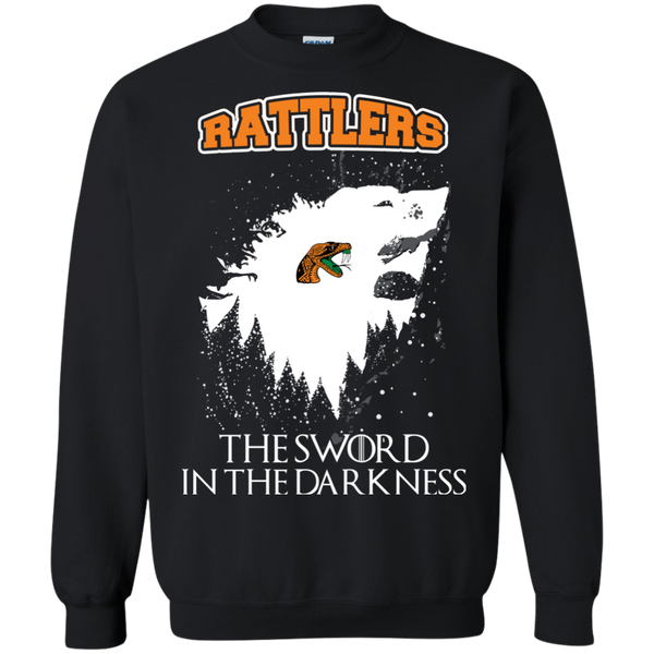Florida A&M Rattlers Game Of Thrones T shirts The Sword In The Darkness Hoodies Sweatshirts
