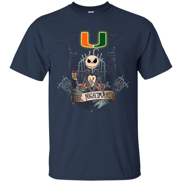 Halloween Miami (FL) Hurricanes T shirts The Nightmare Hoodies Sweatshirts