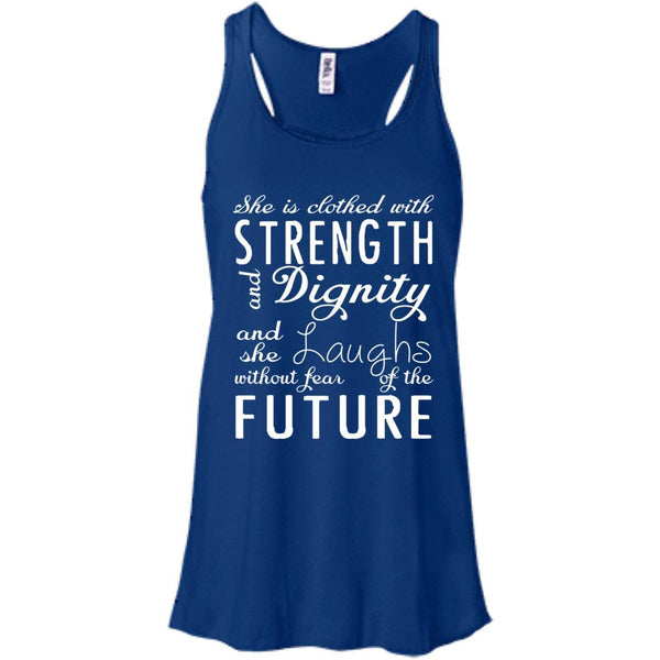 Christian Jesus T shirts She Is Clothed With Strength Hoodies Sweatshirts