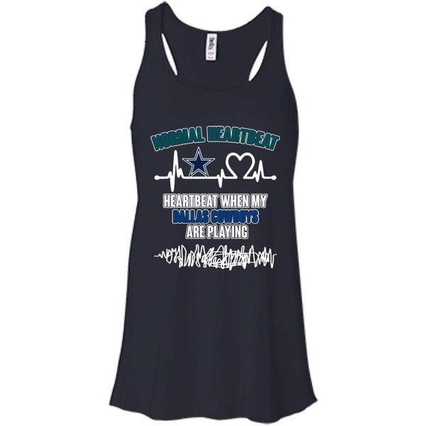 Dallas Cowboys T shirts Heartbeat When My Dallas Cowboys Playing Hoodies Sweatshirts