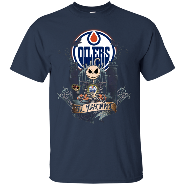 Halloween Edmonton Oilers T shirts The Nightmare Hoodies Sweatshirts