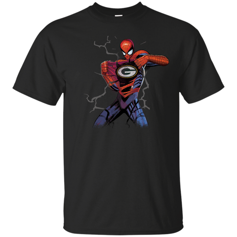 Green Bay Packers T shirts Spiderman Hoodies Sweatshirts