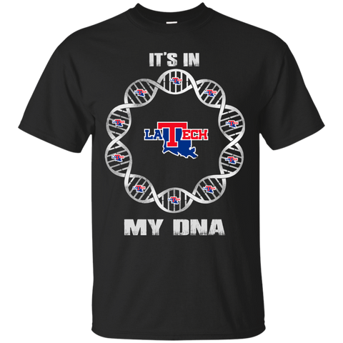 Louisiana Tech Bulldogs T shirts It's In My DNA Hoodies Sweatshirts