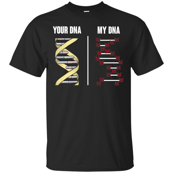 Miami Oh Redhawks T shirts Your DNA My DNA Hoodies Sweatshirts