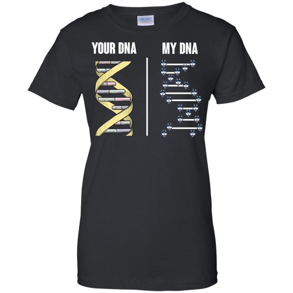 Connecticut Huskies T shirts Your DNA My DNA Hoodies Sweatshirts