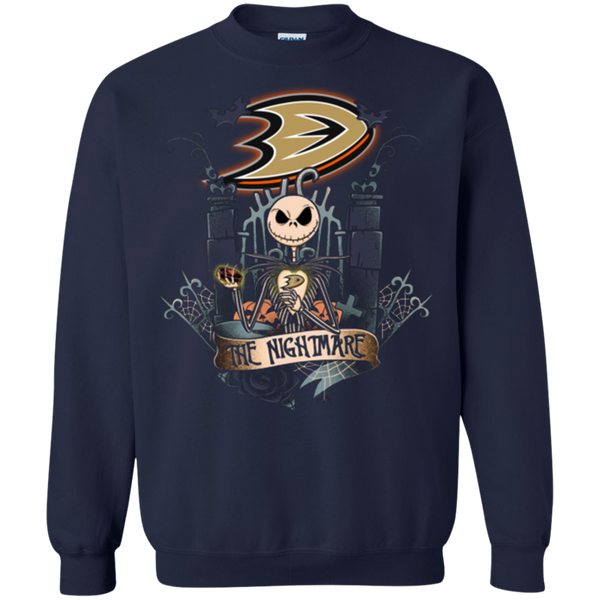 Halloween Anaheim Ducks T shirts The Nightmare Hoodies Sweatshirts