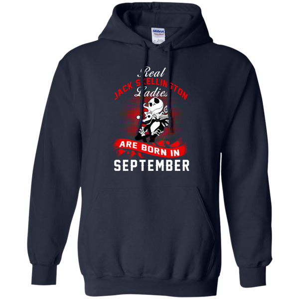 Jack Skellington T shirts Real Jack Skellington Ladies Born In September Hoodies Sweatshirts