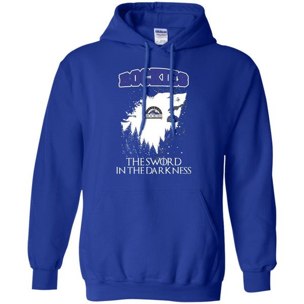 Colorado Rockies Game Of Thrones T shirts The Sword In The Darkness Hoodies Sweatshirts