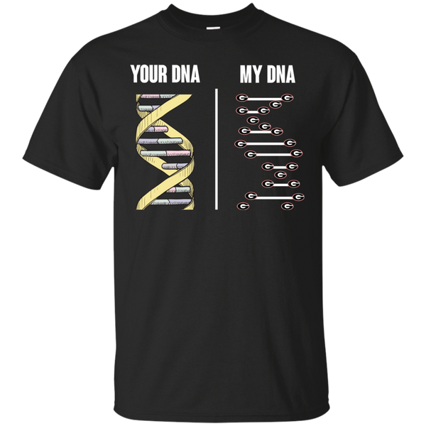 Georgia Bulldogs T shirts Your DNA My DNA Hoodies Sweatshirts