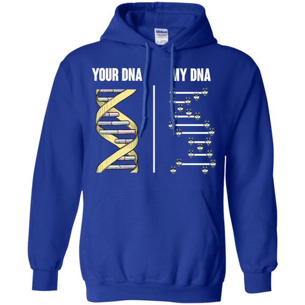 Connecticut Huskies T shirts Your DNA My DNA Hoodies Sweatshirts