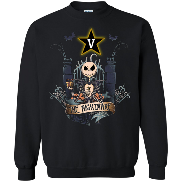 Halloween Vanderbilt Commodores T shirts The Nightmare Hoodies Sweatshirts