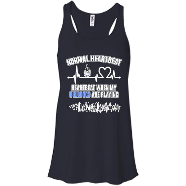 Citadel Bulldogs T shirts Heartbeat When My Bulldogs  Playing Hoodies Sweatshirts