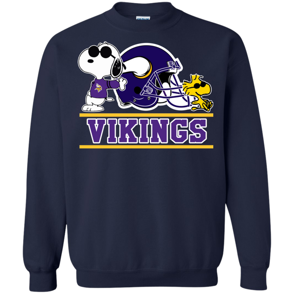 Minnesota Vikings T shirts Snoopy Hoodies Sweatshirts