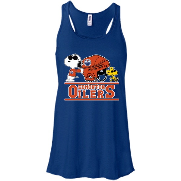 Edmonton Oilers T shirts Snoopy Hoodies Sweatshirts