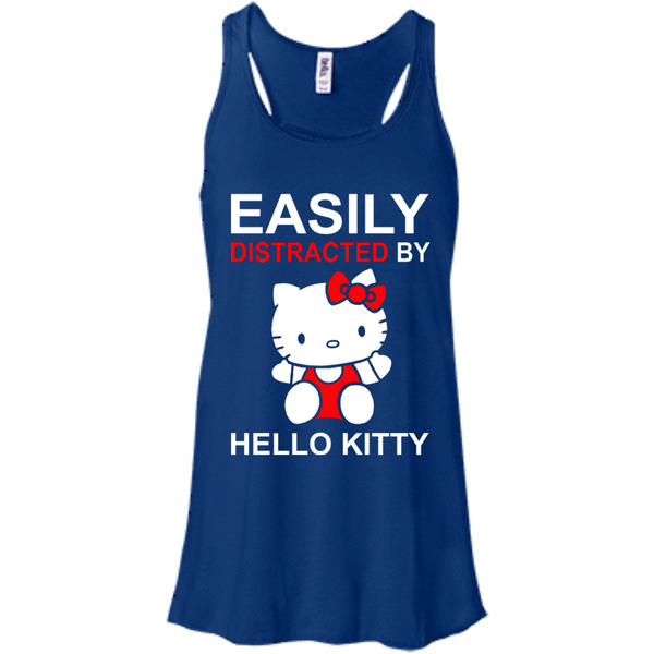 Hello Kitty T shirts Easily Distracted By Hoodies Sweatshirts