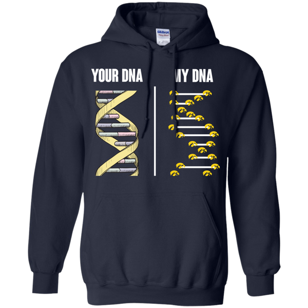 Iowa Hawkeyes T shirts Your DNA My DNA Hoodies Sweatshirts