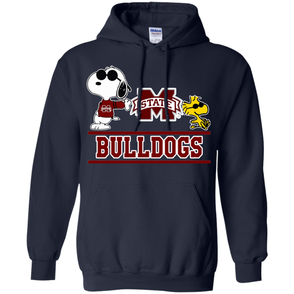 Mississippi State Bulldogs T shirts Snoopy Hoodies Sweatshirts