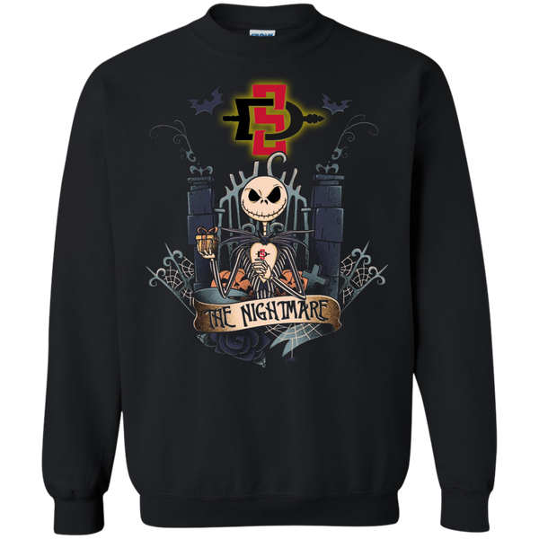 Halloween San Diego State Aztecs T shirts The Nightmare Hoodies Sweatshirts