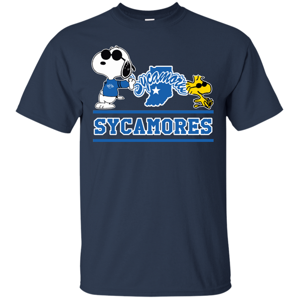 Indiana State Sycamores T shirts Snoopy Hoodies Sweatshirts
