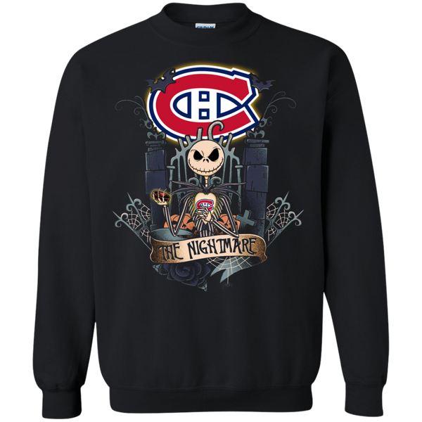 Halloween Montréal Canadiens T shirts The Nightmare Hoodies Sweatshirts