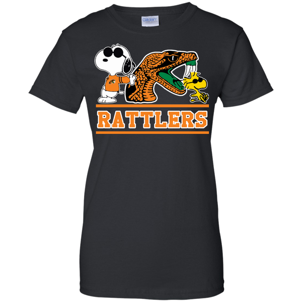 Florida A&M Rattlers T shirts Snoopy Hoodies Sweatshirts