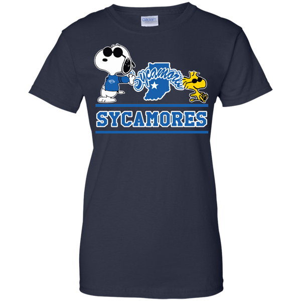 Indiana State Sycamores T shirts Snoopy Hoodies Sweatshirts