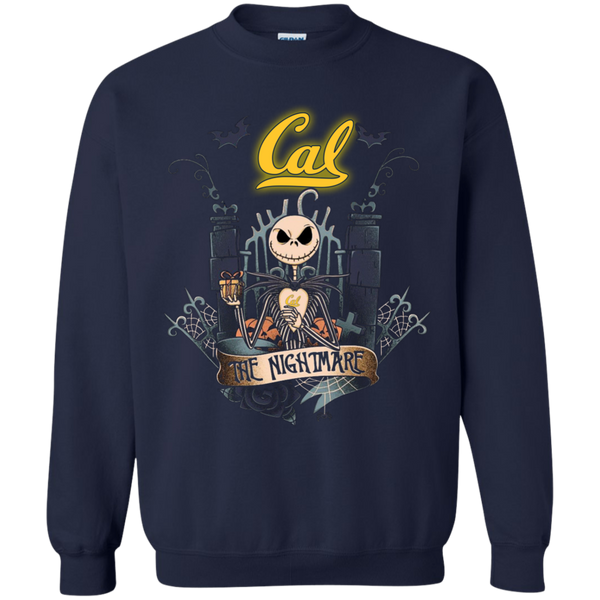 Halloween California Golden Bears T shirts The Nightmare Hoodies Sweatshirts