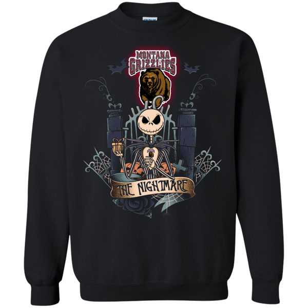 Halloween Montana Grizzlies T shirts The Nightmare Hoodies Sweatshirts