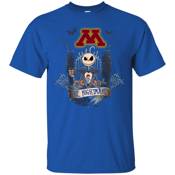 Halloween minnesota golden gophers T shirts The Nightmare Hoodies Sweatshirts