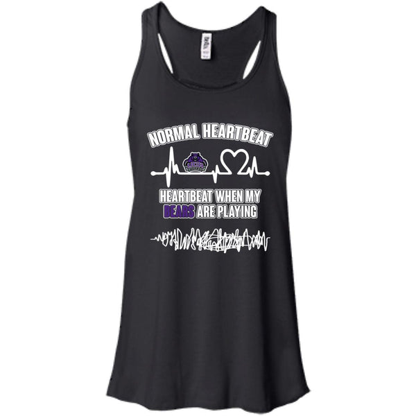 Central Arkansas Bears T shirts Heartbeat When My Bears Playing Hoodies Sweatshirts