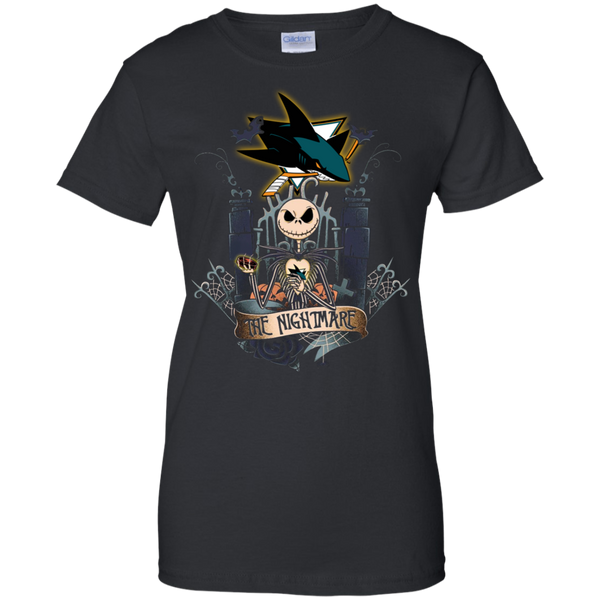 Halloween San Jose Sharks T shirts The Nightmare Hoodies Sweatshirts