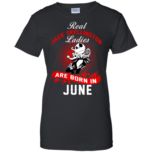 Jack Skellington T shirts Real Jack Skellington Ladies Born In June Hoodies Sweatshirts