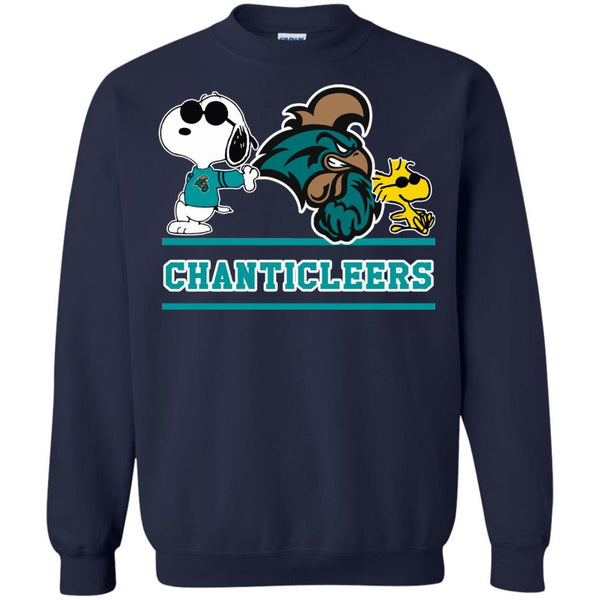 Coastal Carolina Chanticleers T shirts Snoopy Hoodies Sweatshirts